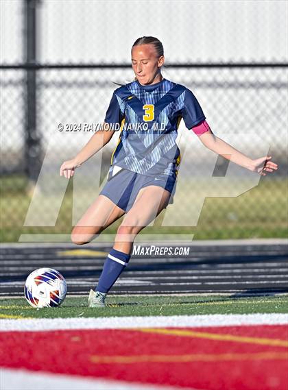 Thumbnail 2 in Delta vs Jay County (IHSAA 2A Section 24 Semifinal) photogallery.