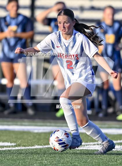 Thumbnail 2 in Delta vs Jay County (IHSAA 2A Section 24 Semifinal) photogallery.