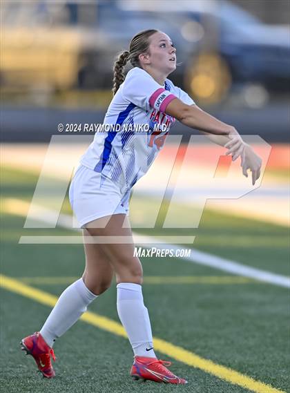 Thumbnail 2 in Delta vs Jay County (IHSAA 2A Section 24 Semifinal) photogallery.