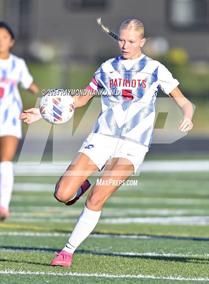 Thumbnail 2 in Delta vs Jay County (IHSAA 2A Section 24 Semifinal) photogallery.