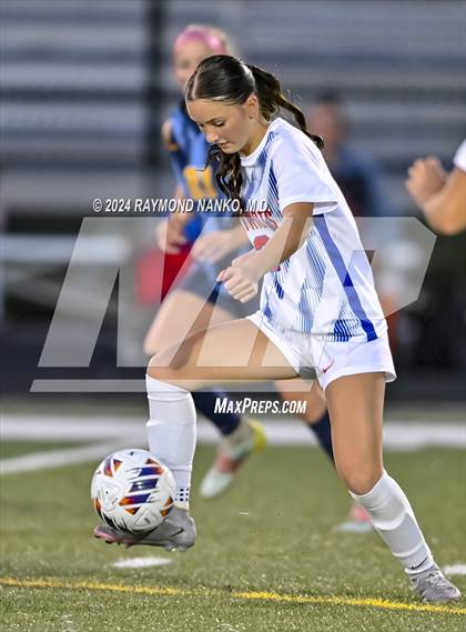 Thumbnail 3 in Delta vs Jay County (IHSAA 2A Section 24 Semifinal) photogallery.