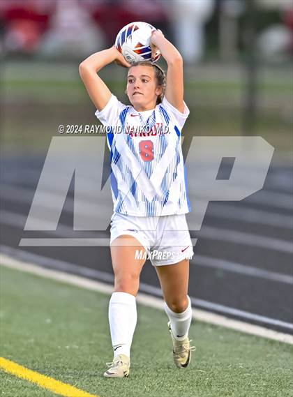 Thumbnail 2 in Delta vs Jay County (IHSAA 2A Section 24 Semifinal) photogallery.