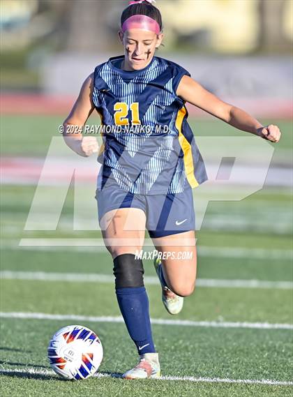 Thumbnail 2 in Delta vs Jay County (IHSAA 2A Section 24 Semifinal) photogallery.