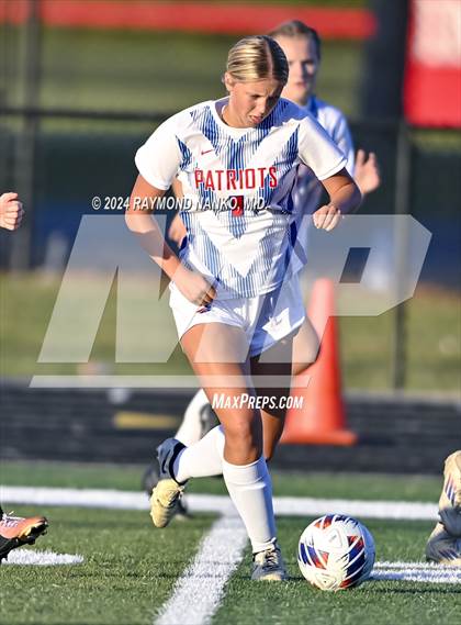 Thumbnail 2 in Delta vs Jay County (IHSAA 2A Section 24 Semifinal) photogallery.