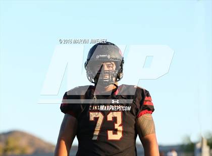 Thumbnail 2 in Oaks Ghristian vs Alemany Varsity photogallery.