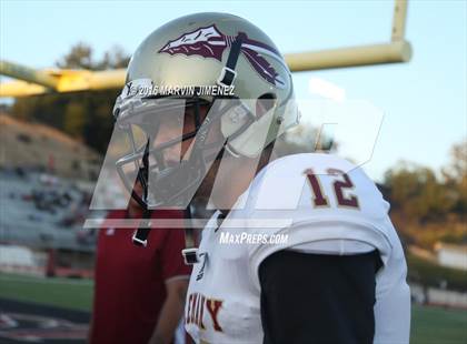 Thumbnail 2 in Oaks Ghristian vs Alemany Varsity photogallery.