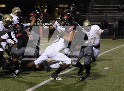 Thumbnail 1 in Oaks Ghristian vs Alemany Varsity photogallery.