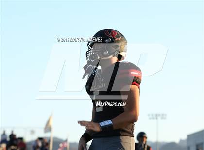 Thumbnail 2 in Oaks Ghristian vs Alemany Varsity photogallery.