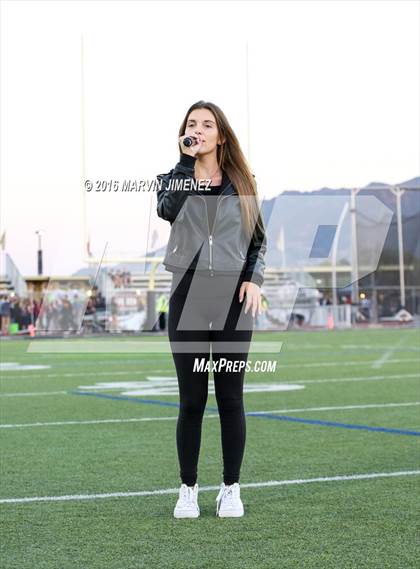 Thumbnail 3 in Oaks Ghristian vs Alemany Varsity photogallery.