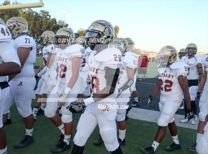 Thumbnail 1 in Oaks Ghristian vs Alemany Varsity photogallery.