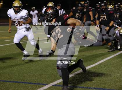 Thumbnail 1 in Oaks Ghristian vs Alemany Varsity photogallery.