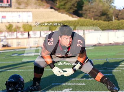 Thumbnail 1 in Oaks Ghristian vs Alemany Varsity photogallery.