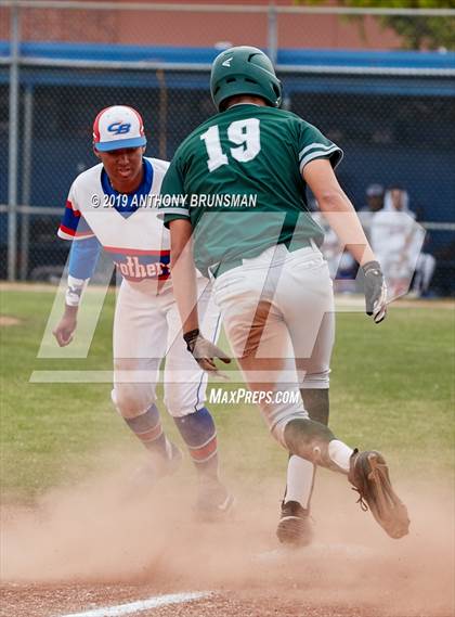 Thumbnail 1 in Ponderosa @ Christian Brothers (CIF SJS D3 Playoffs) photogallery.