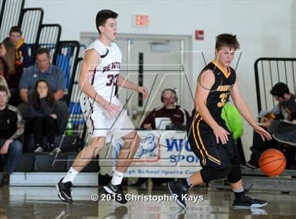 Thumbnail 1 in Benton vs Goreville (Goreville Invitational Tournament) photogallery.