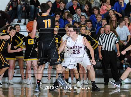 Thumbnail 2 in Benton vs Goreville (Goreville Invitational Tournament) photogallery.