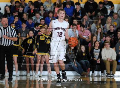 Thumbnail 2 in Benton vs Goreville (Goreville Invitational Tournament) photogallery.