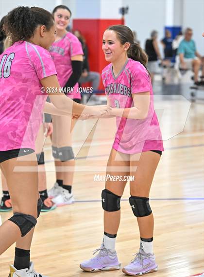Thumbnail 3 in Seton Catholic vs. Faith Lutheran (Nike TOC Southwest) photogallery.