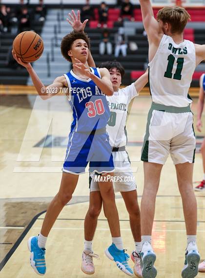 Thumbnail 1 in Mid-Pacific Institute vs. Los Alamitos photogallery.