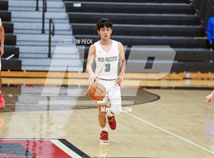 Thumbnail 1 in Mid-Pacific Institute vs. Los Alamitos photogallery.