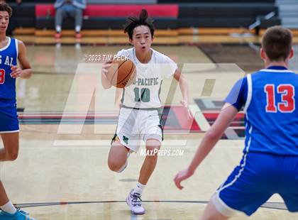 Thumbnail 1 in Mid-Pacific Institute vs. Los Alamitos photogallery.