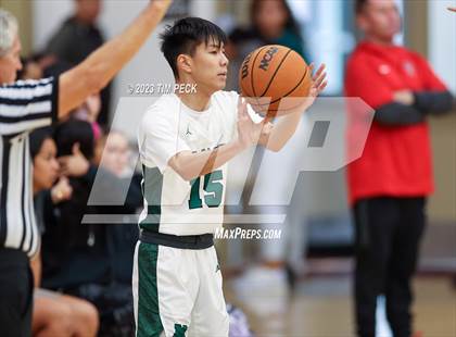 Thumbnail 3 in Mid-Pacific Institute vs. Los Alamitos photogallery.