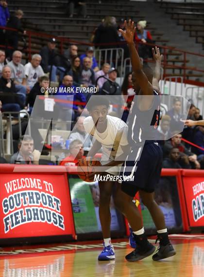 Thumbnail 2 in Hamilton Southeastern vs. Gary West Side photogallery.