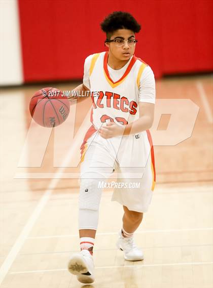 Thumbnail 2 in Corona del Sol vs. Shadow Mountain (Lady Titan Winter Hoops Classic) photogallery.