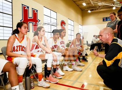 Thumbnail 3 in Corona del Sol vs. Shadow Mountain (Lady Titan Winter Hoops Classic) photogallery.