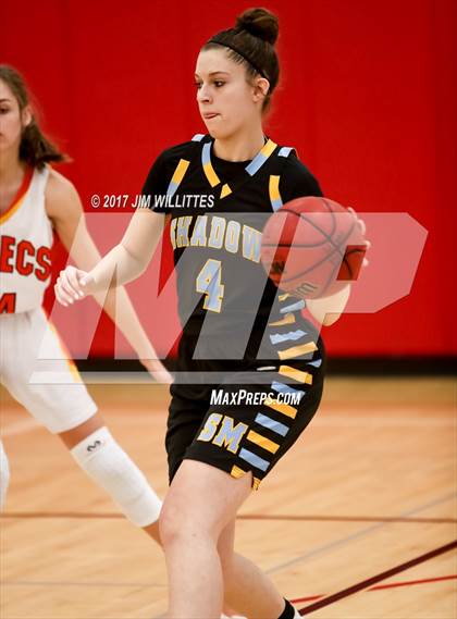 Thumbnail 3 in Corona del Sol vs. Shadow Mountain (Lady Titan Winter Hoops Classic) photogallery.