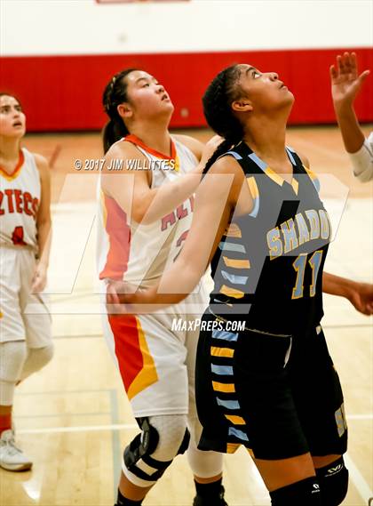 Thumbnail 3 in Corona del Sol vs. Shadow Mountain (Lady Titan Winter Hoops Classic) photogallery.