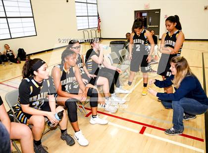 Thumbnail 3 in Corona del Sol vs. Shadow Mountain (Lady Titan Winter Hoops Classic) photogallery.