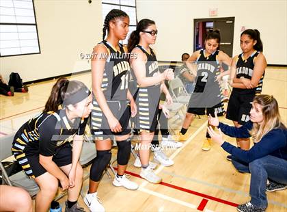 Thumbnail 3 in Corona del Sol vs. Shadow Mountain (Lady Titan Winter Hoops Classic) photogallery.