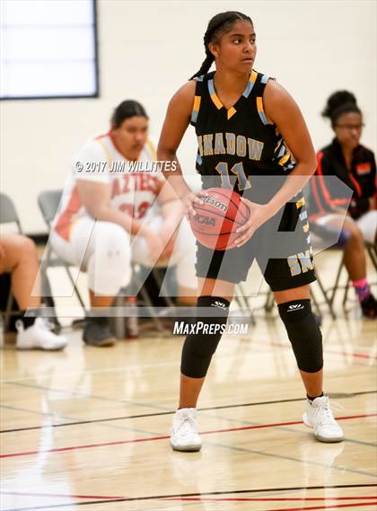 Thumbnail 2 in Corona del Sol vs. Shadow Mountain (Lady Titan Winter Hoops Classic) photogallery.