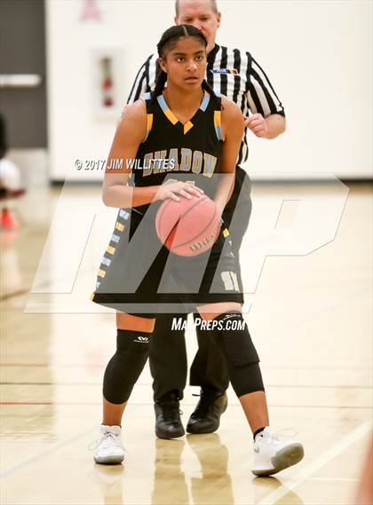 Thumbnail 2 in Corona del Sol vs. Shadow Mountain (Lady Titan Winter Hoops Classic) photogallery.