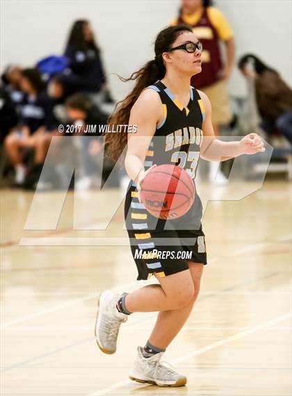 Thumbnail 1 in Corona del Sol vs. Shadow Mountain (Lady Titan Winter Hoops Classic) photogallery.
