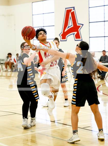 Thumbnail 3 in Corona del Sol vs. Shadow Mountain (Lady Titan Winter Hoops Classic) photogallery.