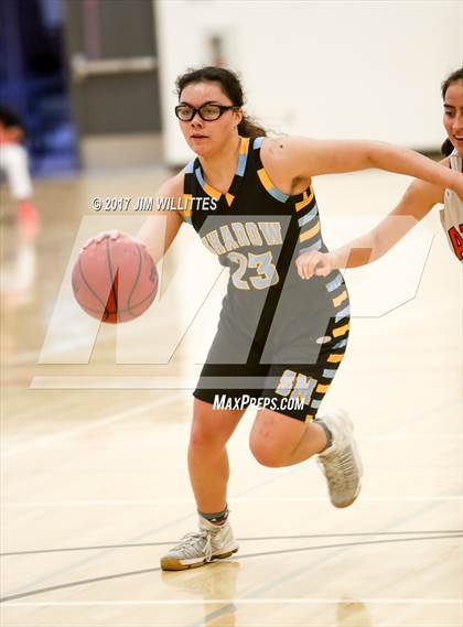Thumbnail 3 in Corona del Sol vs. Shadow Mountain (Lady Titan Winter Hoops Classic) photogallery.