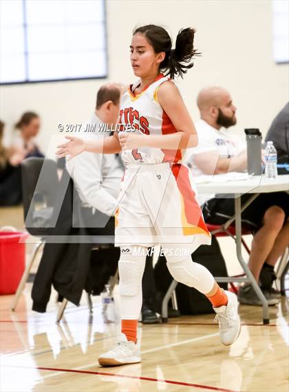 Thumbnail 2 in Corona del Sol vs. Shadow Mountain (Lady Titan Winter Hoops Classic) photogallery.