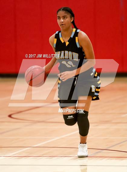 Thumbnail 3 in Corona del Sol vs. Shadow Mountain (Lady Titan Winter Hoops Classic) photogallery.