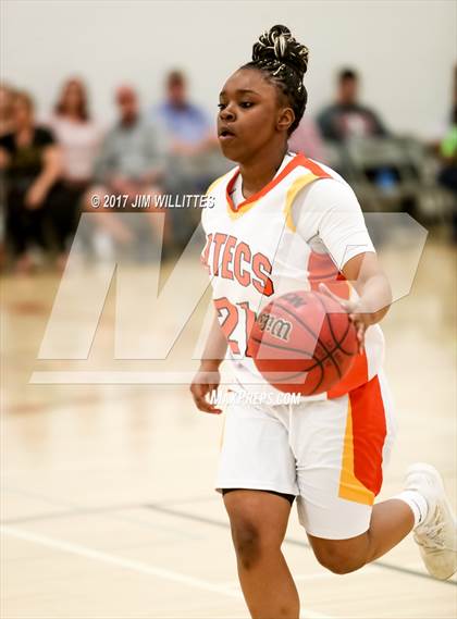 Thumbnail 1 in Corona del Sol vs. Shadow Mountain (Lady Titan Winter Hoops Classic) photogallery.