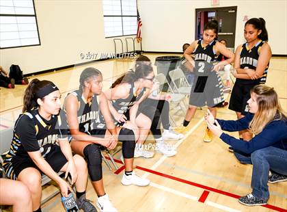 Thumbnail 2 in Corona del Sol vs. Shadow Mountain (Lady Titan Winter Hoops Classic) photogallery.