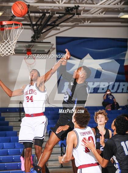 Thumbnail 1 in Tompkins vs Hebron (McDonald's Texas Invitational) photogallery.