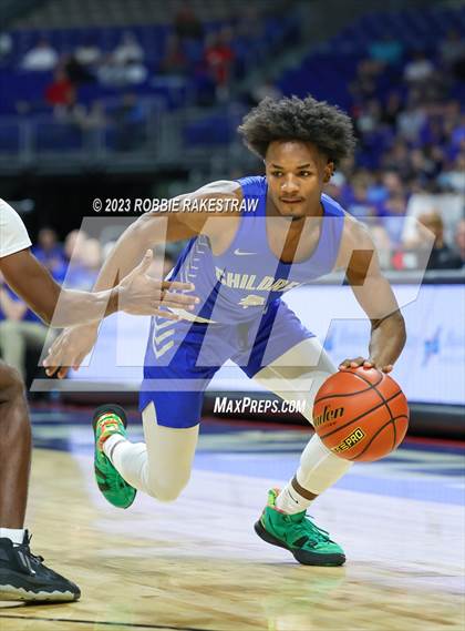 Thumbnail 3 in Hitchcock vs. Childress (UIL 3A Basketball State Final) photogallery.
