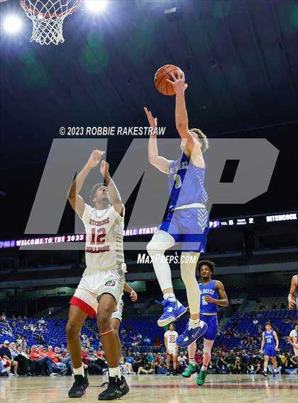 Thumbnail 2 in Hitchcock vs. Childress (UIL 3A Basketball State Final) photogallery.