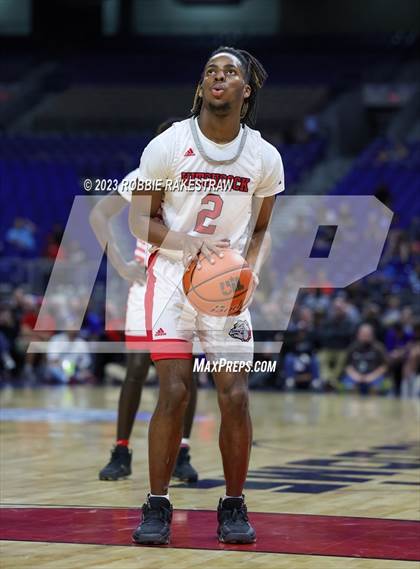 Thumbnail 1 in Hitchcock vs. Childress (UIL 3A Basketball State Final) photogallery.