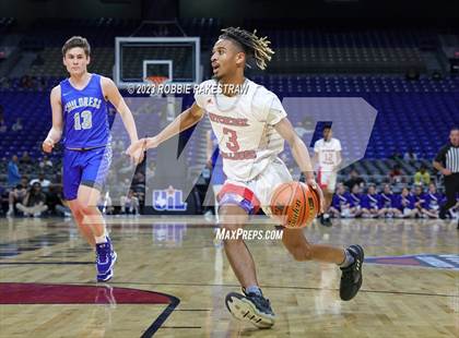 Thumbnail 2 in Hitchcock vs. Childress (UIL 3A Basketball State Final) photogallery.
