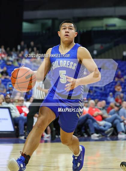 Thumbnail 2 in Hitchcock vs. Childress (UIL 3A Basketball State Final) photogallery.