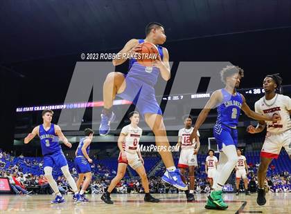 Thumbnail 1 in Hitchcock vs. Childress (UIL 3A Basketball State Final) photogallery.