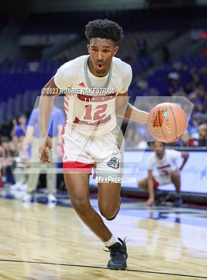 Thumbnail 2 in Hitchcock vs. Childress (UIL 3A Basketball State Final) photogallery.