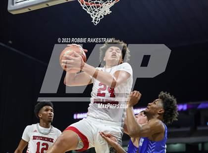 Thumbnail 1 in Hitchcock vs. Childress (UIL 3A Basketball State Final) photogallery.